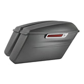 HR3 Charcoal Denim Hard Saddlebags (Regular) For 14-23 Harley Touring